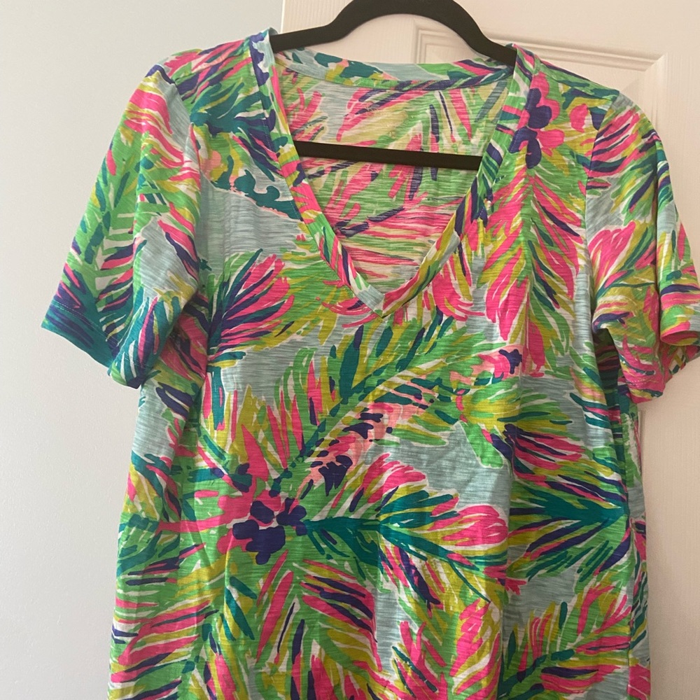 Medium Lilly Pulitzer PALM TREE SHIRT